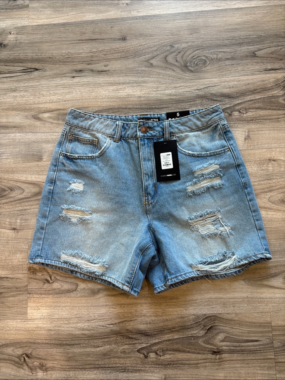 Back From the 90’s Denim Boyfriend Shorts